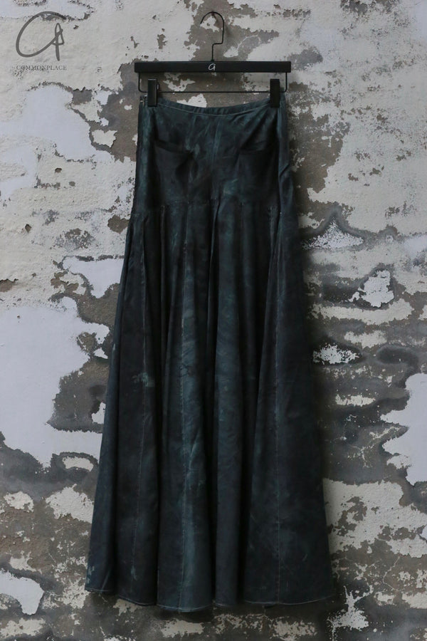 Mutedance 24 Autumn and Winter Waist Silk Flower Dye Skirt Series MD-MD24FW188-RML MD24FW77